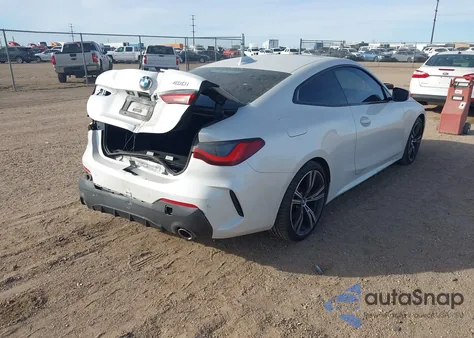 2022 BMW 430I z USA, uszkodzony, nr VIN WBA53AP05NCH80317